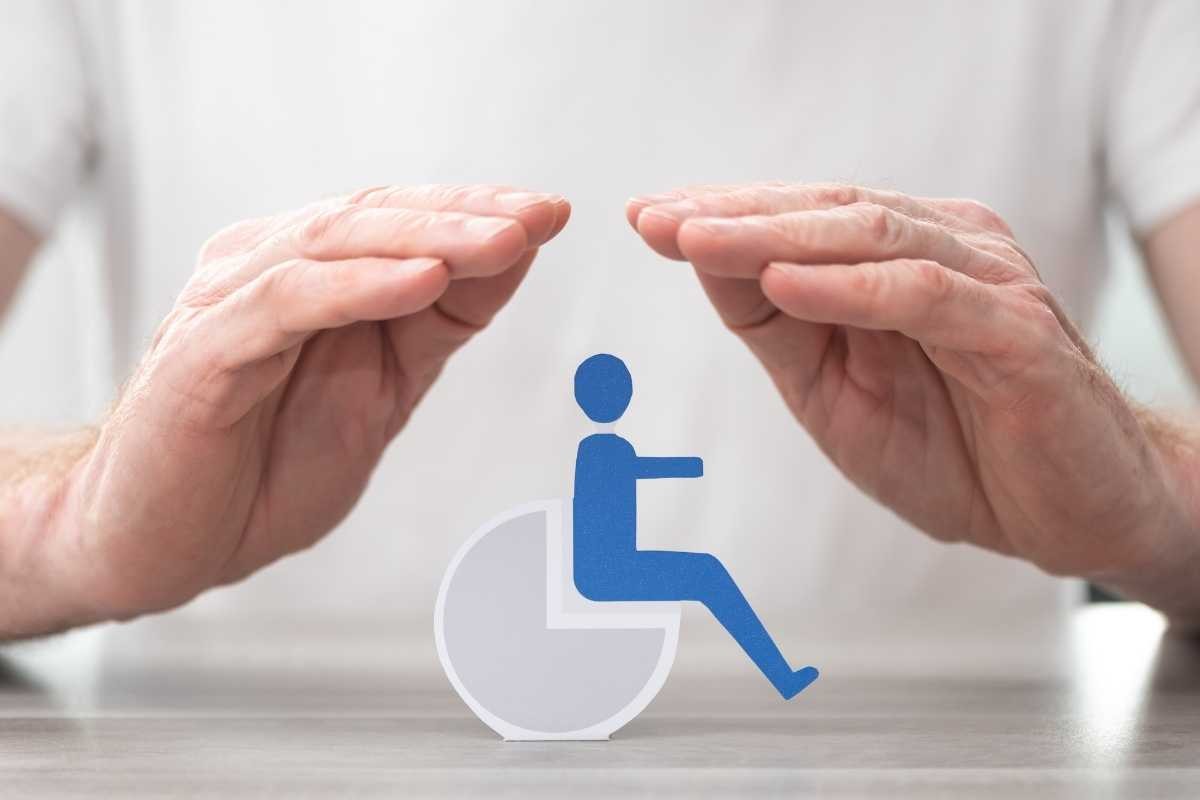 Mani, simbolo disabilità