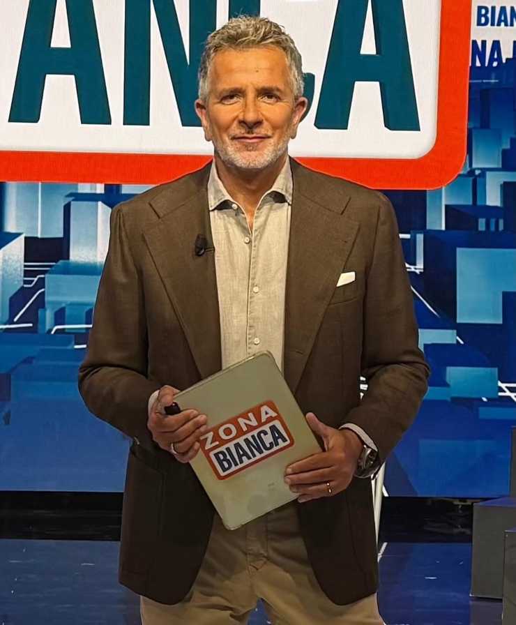 Il giornalista Mediaset, Giuseppe Brindisi