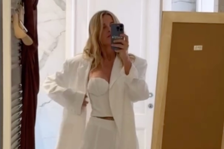 alessia Marcuzzi selfie