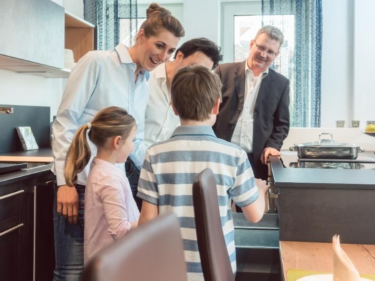 negozio cucine e famiglia