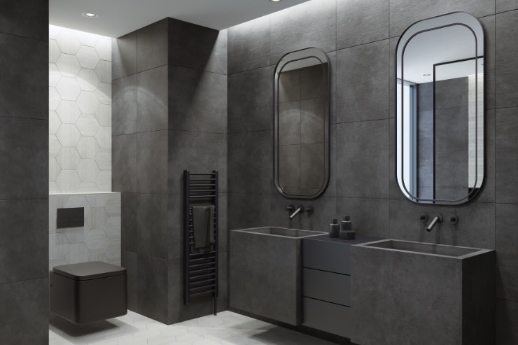 bagno grigio