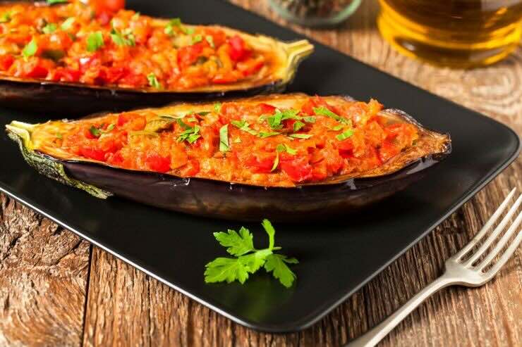 Melanzane ripiene con sugo 
