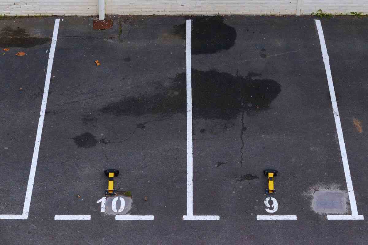 Posti auto numerati