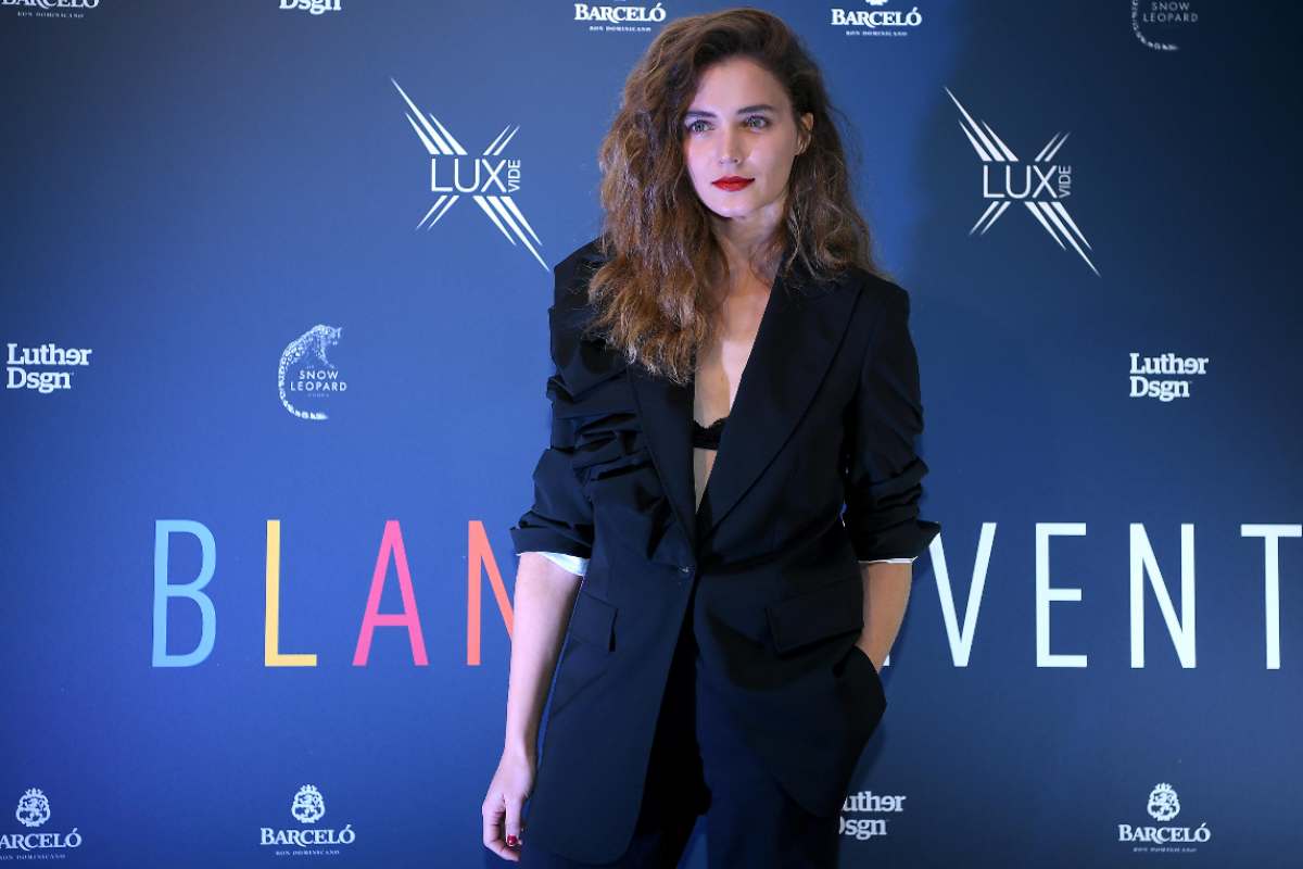 Maria Chiara Giannetta durante la presentazione di Blanca