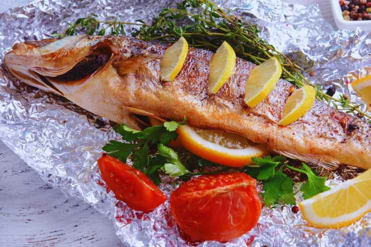 Pesce al cartoccio