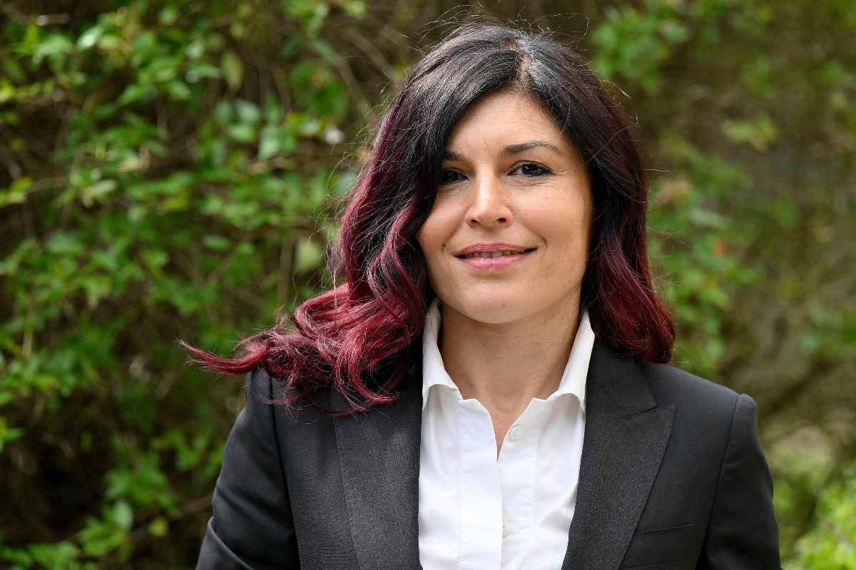 Giusy Ferreri durante la presentazione del film Rai ''Il meglio di te