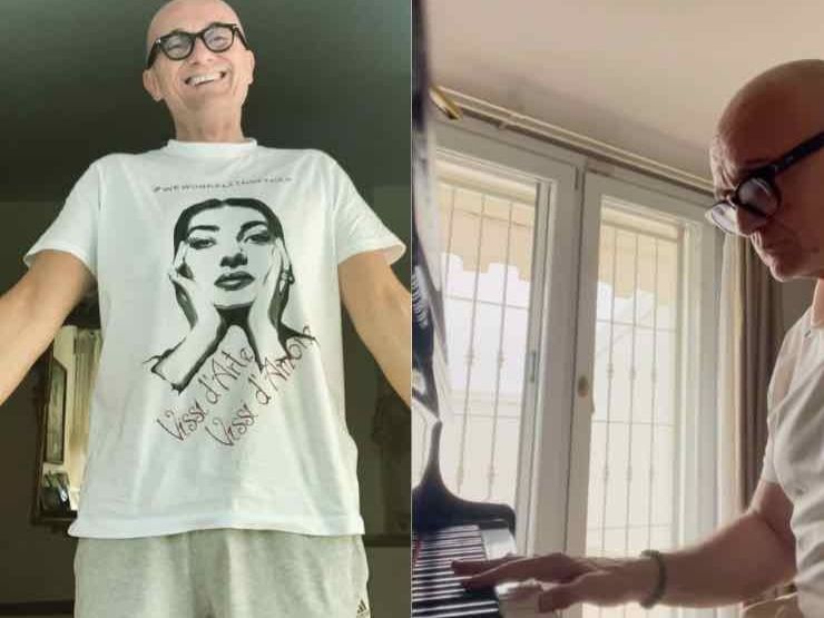 foto di Signorini in casa sua