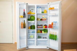 frigo aperto