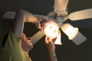 pulire lampadario