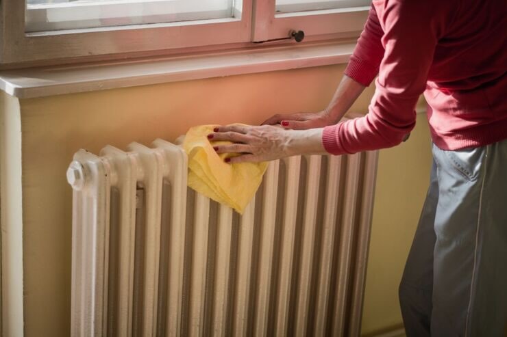 Pulire termosifone
