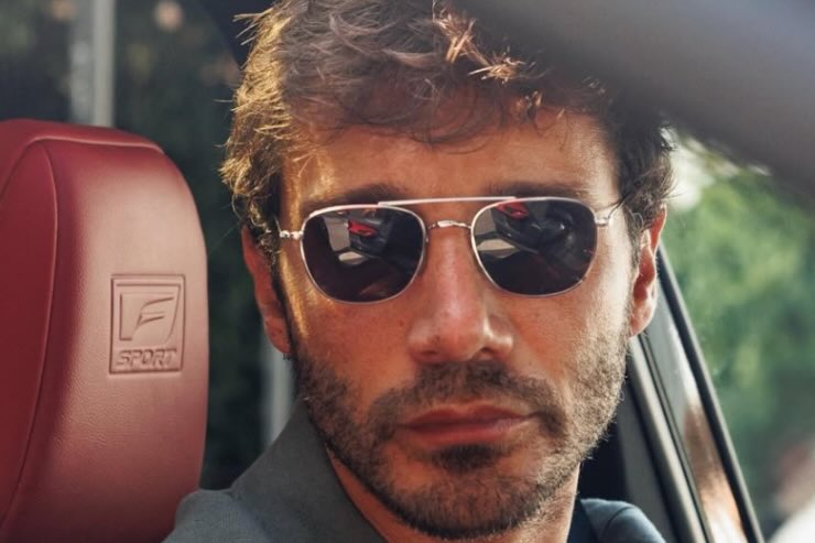 stefano de martino occhiali