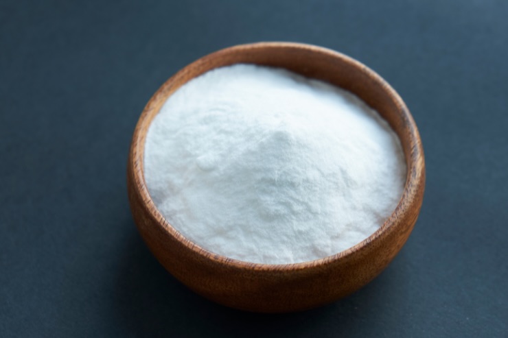 bicarbonato in una ciotola