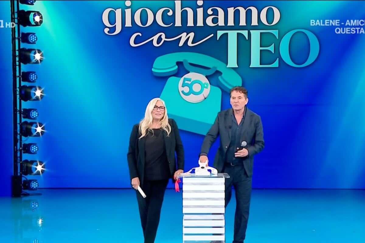 Teo Mammucari, Mara Venier
