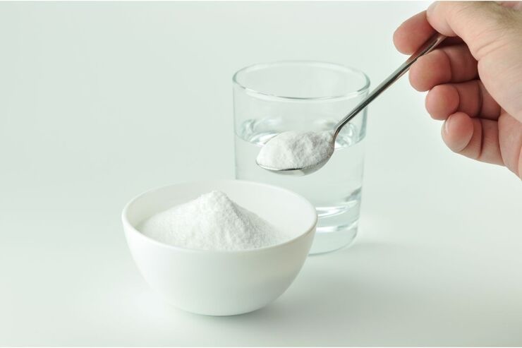 Bicarbonato e acqua