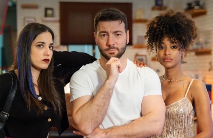 micaela, samuel e gabriela upas